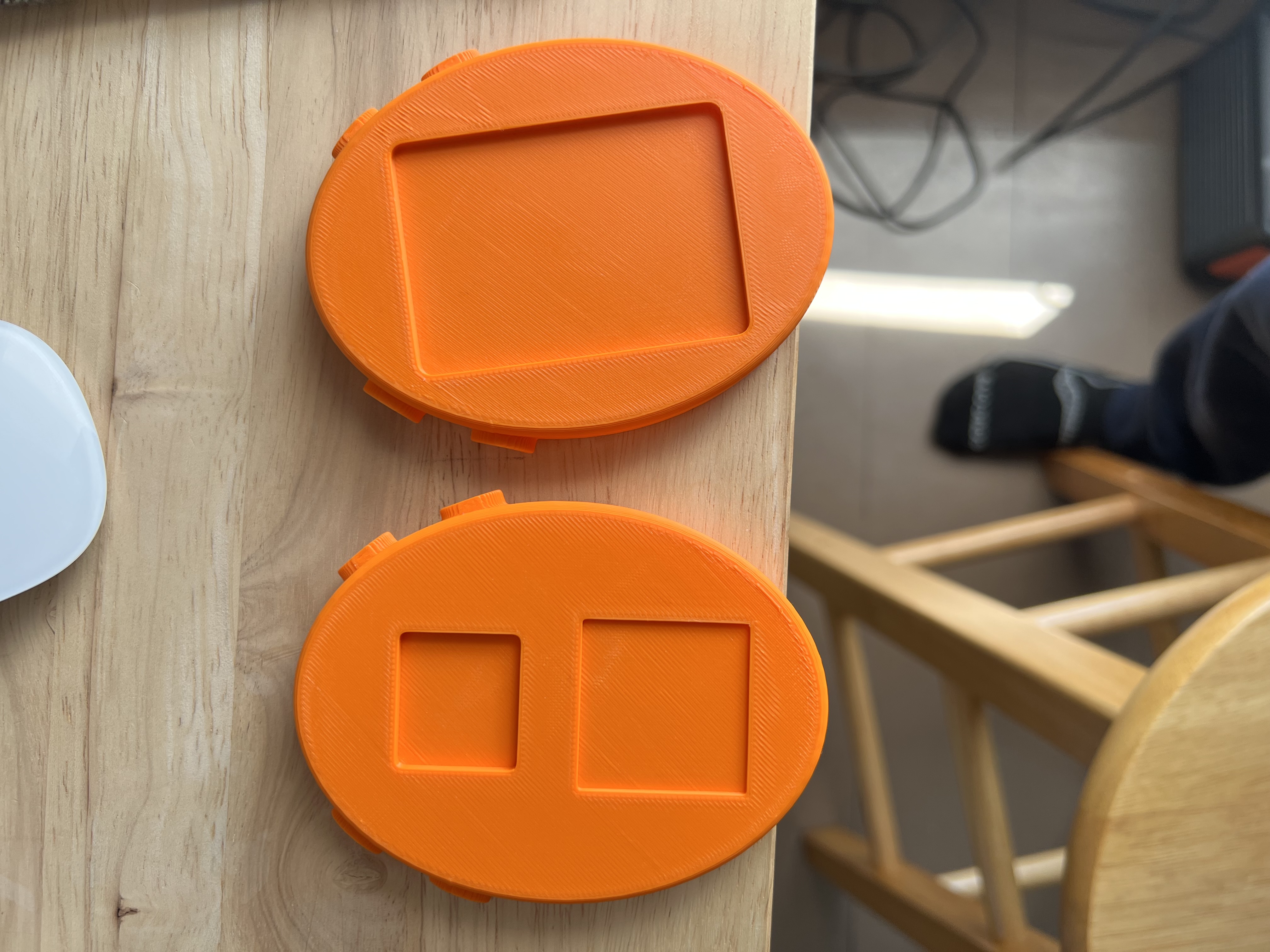First FDM prints — ovals